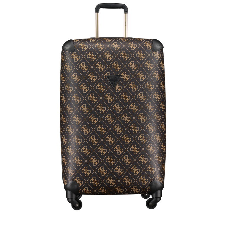 Koffer Berta 4G-Logo erweiterbar Größe L Brown Logo, Farbe: braun, Marke: Guess, EAN: 0190231670599, Abmessungen in cm: 48x76.5x31, Bild 1 von 8