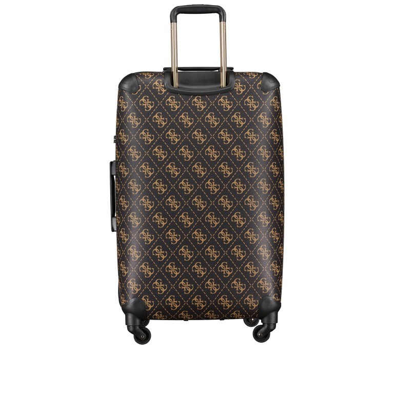 Koffer Berta 4G-Logo erweiterbar Größe L Brown Logo, Farbe: braun, Marke: Guess, EAN: 0190231670599, Abmessungen in cm: 48x76.5x31, Bild 6 von 8