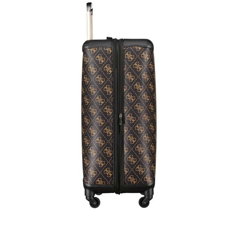 Koffer Berta 4G-Logo erweiterbar Größe L Brown Logo, Farbe: braun, Marke: Guess, EAN: 0190231670599, Abmessungen in cm: 48x76.5x31, Bild 5 von 8