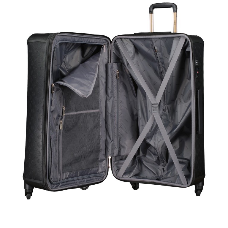 Koffer Wilder Travel Amboss erweiterbar Größe L Black, Farbe: schwarz, Marke: Guess, EAN: 0190231617747, Abmessungen in cm: 45x77x33, Bild 7 von 8