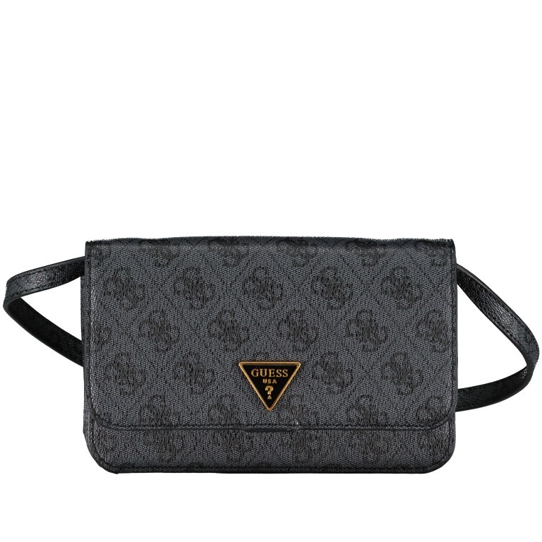 Handy- / Umhängetasche Alexie Phone-Crossbody Coal Logo, Farbe: anthrazit, Marke: Guess, EAN: 0190231666325, Abmessungen in cm: 20x12x7, Bild 1 von 6