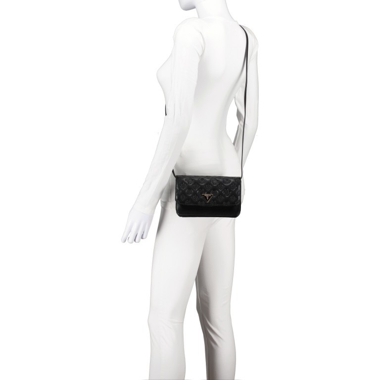 Handy- / Umhängetasche La Femme Phone-Crossbody Black, Farbe: schwarz, Marke: Guess, EAN: 0190231678052, Abmessungen in cm: 20x12x7, Bild 5 von 6