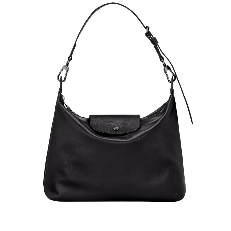 Umhängetasche Le Pliage Xtra Shopper M Schwarz, Farbe: schwarz, Marke: Longchamp, EAN: 3597922267668, Abmessungen in cm: 31.5x25x11, Bild 1 von 6