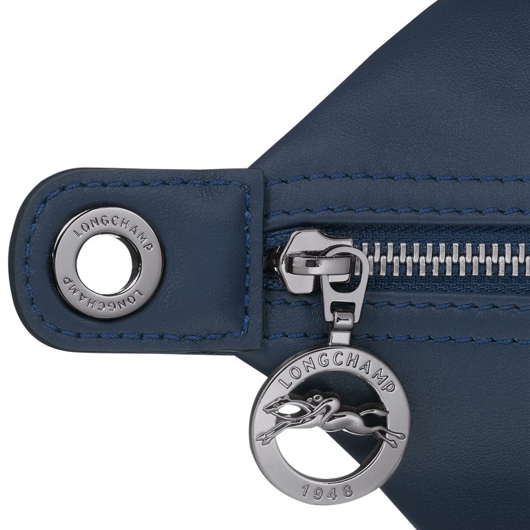 Umhängetasche Le Pliage Xtra Shopper M Dunkelblau, Farbe: blau/petrol, Marke: Longchamp, EAN: 3597922270330, Abmessungen in cm: 31.5x25x11, Bild 6 von 6
