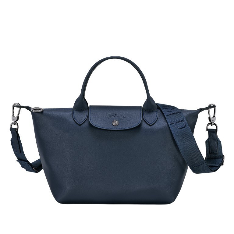 Handtasche Le Pliage Xtra Handtasche S Dunkelblau, Farbe: blau/petrol, Marke: Longchamp, EAN: 3597922270125, Abmessungen in cm: 25x23x16, Bild 1 von 6
