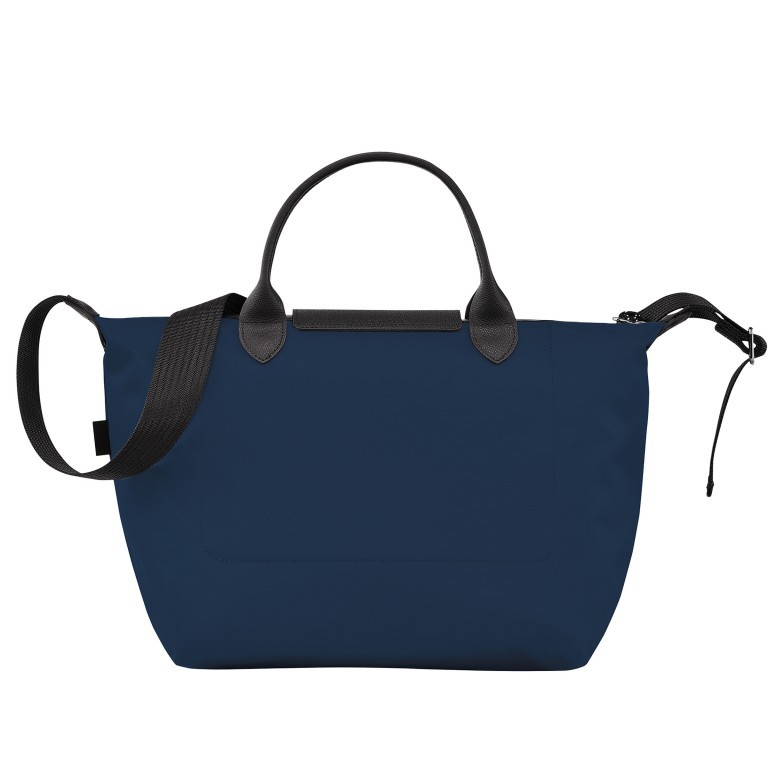 Handtasche Le Pliage Energy Handtasche M Dunkelblau, Farbe: blau/petrol, Marke: Longchamp, EAN: 3597922260652, Abmessungen in cm: 31x26x17, Bild 3 von 4