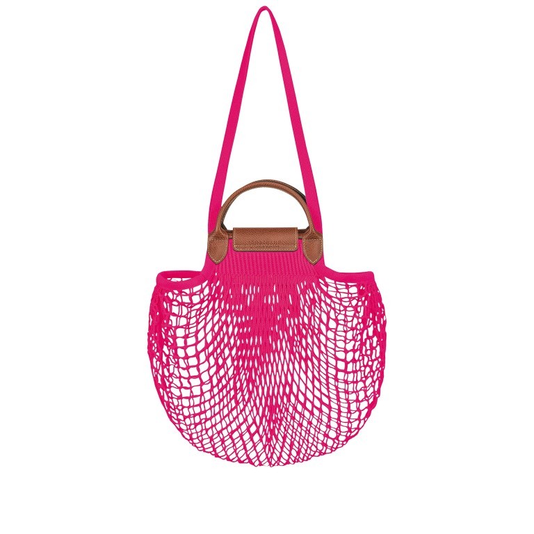 Shopper Le Pliage Filet HVH-10121 Fuchsia, Farbe: rosa/pink, Marke: Longchamp, EAN: 3597922269518, Bild 3 von 4
