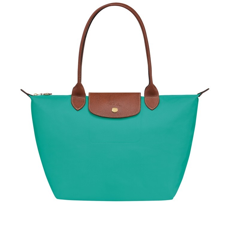 Shopper Le Pliage Shopper S Türkis, Farbe: grün/oliv, Marke: Longchamp, EAN: 3597922259489, Abmessungen in cm: 28x25x14, Bild 1 von 5