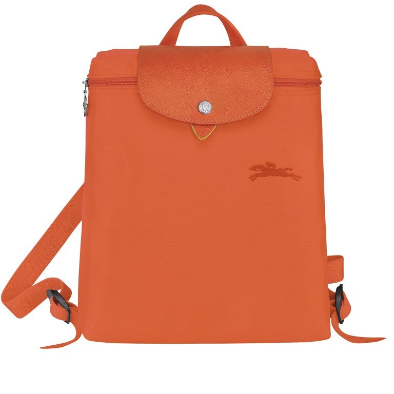 Rucksack Le Pliage Green Rucksack Orange, Farbe: orange, Marke: Longchamp, EAN: 3597922259915, Abmessungen in cm: 26x28x10, Bild 1 von 5