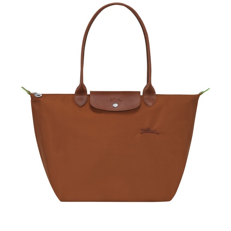Shopper Le Pliage Green Shopper L Cognac, Farbe: cognac, Marke: Longchamp, EAN: 3597922259748, Abmessungen in cm: 31x30x19, Bild 1 von 7