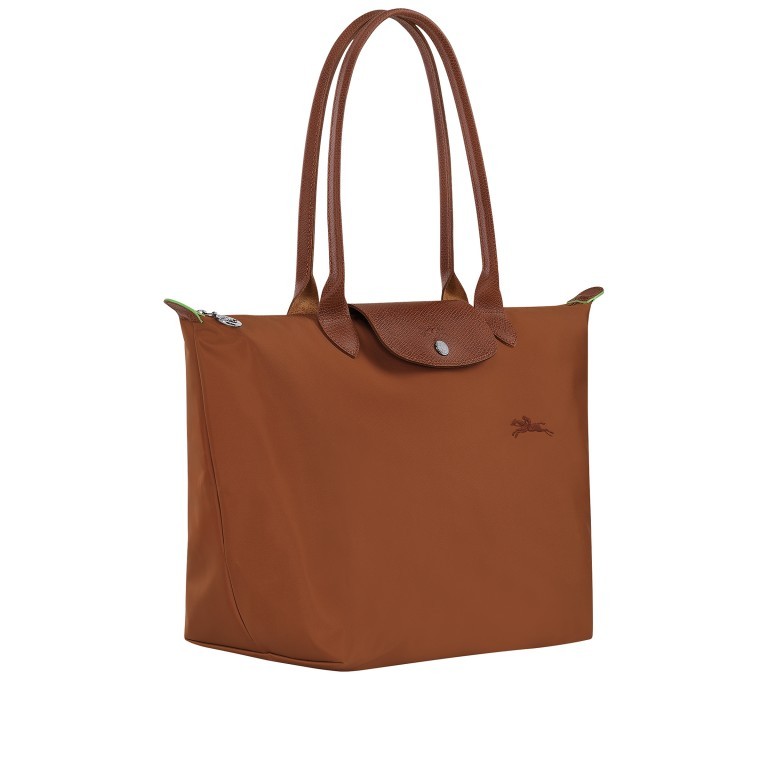 Shopper Le Pliage Green Shopper L Cognac, Farbe: cognac, Marke: Longchamp, EAN: 3597922259748, Abmessungen in cm: 31x30x19, Bild 2 von 7