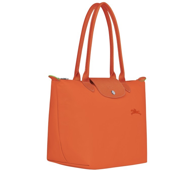 Shopper Le Pliage Green Shopper S Orange, Farbe: orange, Marke: Longchamp, EAN: 3597922259434, Abmessungen in cm: 28x25x14, Bild 2 von 7