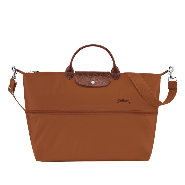 Reisetasche Le Pliage Green erweiterbar Cognac, Farbe: cognac, Marke: Longchamp, EAN: 3597922259724, Bild 6 von 6