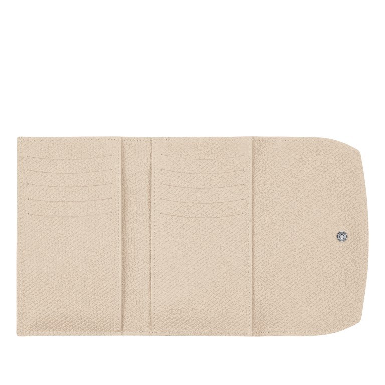Geldbörse Roseau HPN-30002 Beige, Farbe: beige, Marke: Longchamp, EAN: 3597922262397, Abmessungen in cm: 14x8.5x4, Bild 2 von 3
