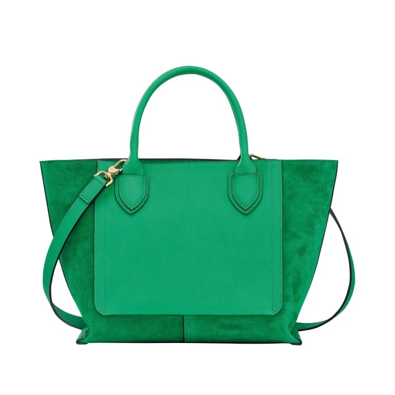 Handtasche Mailbox Handtasche M Gras, Farbe: grün/oliv, Marke: Longchamp, EAN: 3597922267170, Abmessungen in cm: 28x23x13, Bild 3 von 6