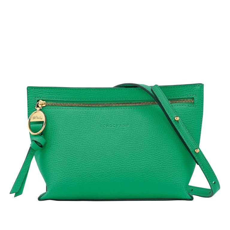 Umhängetasche Mailbox Crossbody Bag XS Grün, Farbe: grün/oliv, Marke: Longchamp, EAN: 3597922273171, Abmessungen in cm: 19x15x3.5, Bild 1 von 3