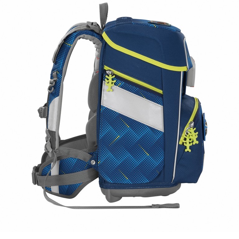 Schulranzen Space Set 5-teilig Hero Tom, Farbe: blau/petrol, Marke: Step by Step, EAN: 4047443484154, Abmessungen in cm: 28x37x20, Bild 5 von 14