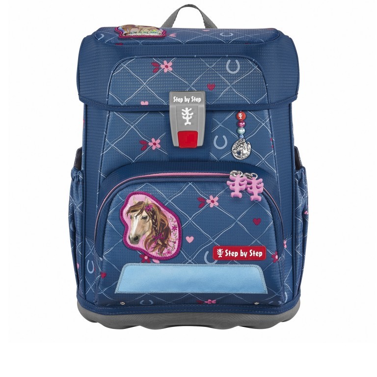 Schulranzen Cloud Set 5-teilig Horse Lima, Farbe: flieder/lila, Marke: Step by Step, EAN: 4047443484499, Abmessungen in cm: 28x37.5x20, Bild 2 von 14