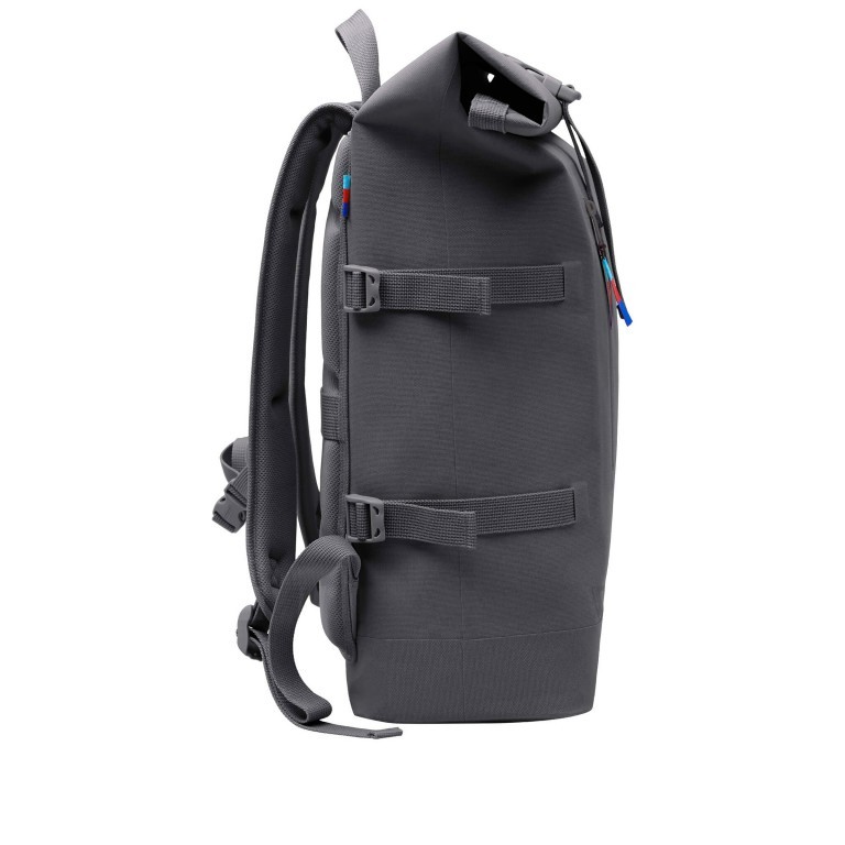 Rucksack Rolltop Shark, Farbe: grau, Marke: Got Bag, EAN: 4260483882388, Abmessungen in cm: 33x43x16, Bild 3 von 11