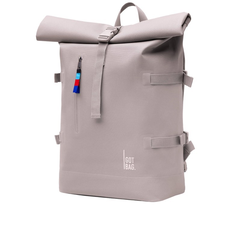 Rucksack Rolltop Seahorse, Farbe: taupe/khaki, Marke: Got Bag, EAN: 4260483881602, Abmessungen in cm: 33x43x16, Bild 2 von 12