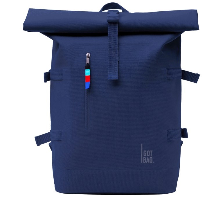 Rucksack Rolltop Pacific Blue, Farbe: blau/petrol, Marke: Got Bag, EAN: 4260483882951, Abmessungen in cm: 33x43x16, Bild 1 von 12