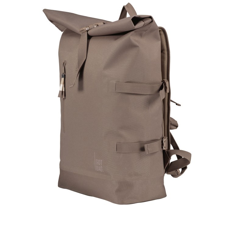 Rucksack Rolltop Monochrome Oyster, Farbe: taupe/khaki, Marke: Got Bag, EAN: 4260483881510, Abmessungen in cm: 33x43x16, Bild 2 von 8