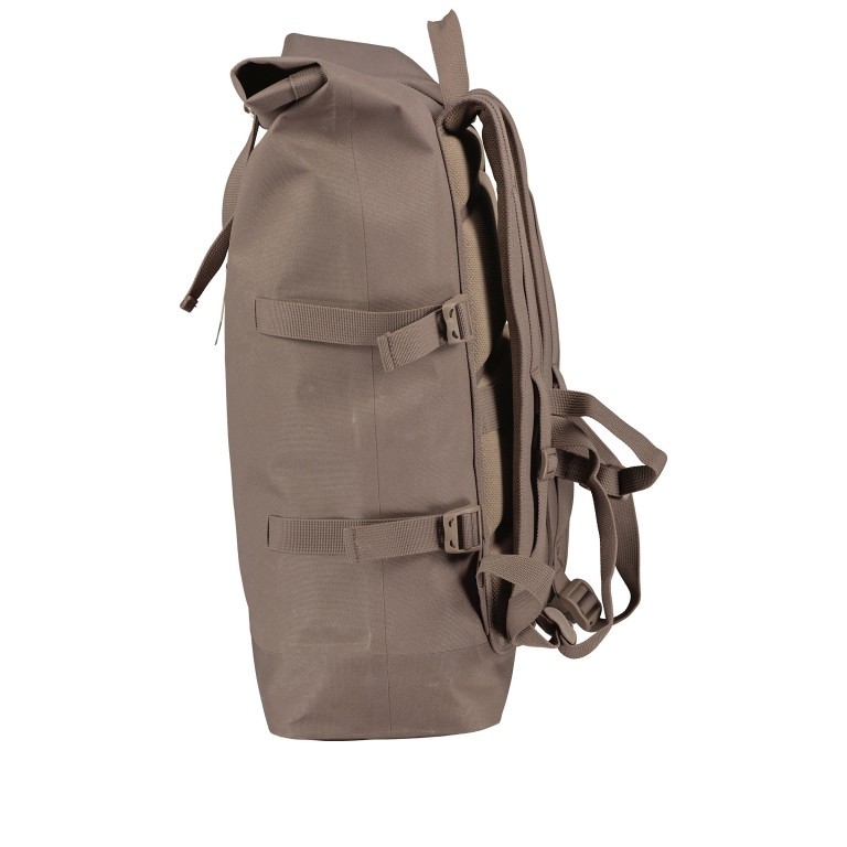 Rucksack Rolltop Monochrome Oyster, Farbe: taupe/khaki, Marke: Got Bag, EAN: 4260483881510, Abmessungen in cm: 33x43x16, Bild 3 von 8