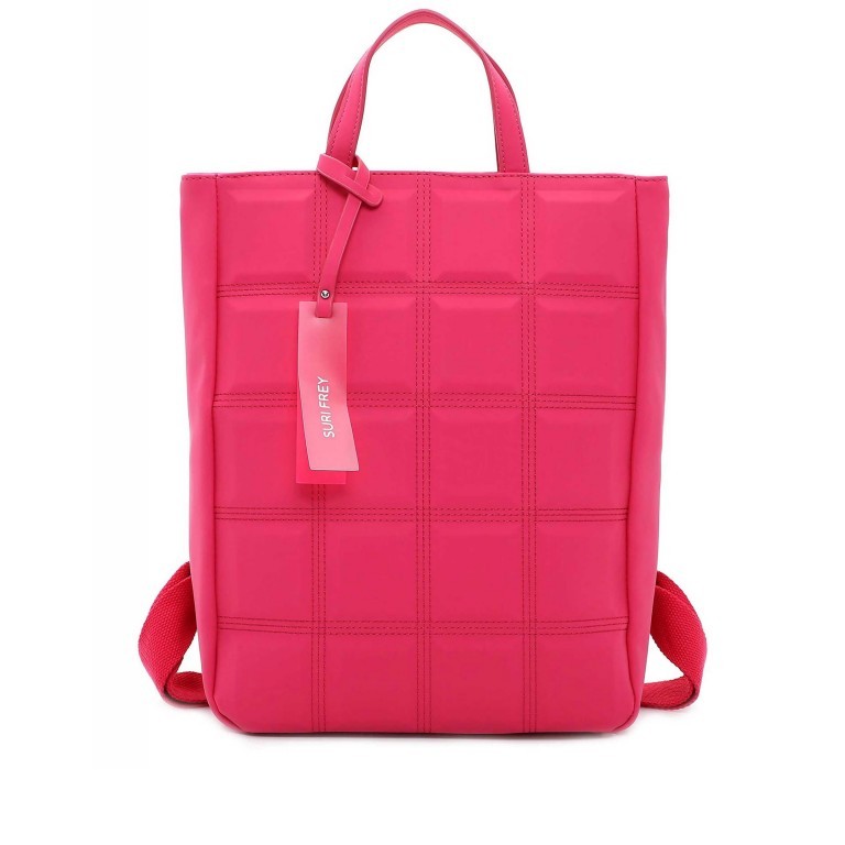 Rucksack Bobby 13560 mit Laptopfach 13 Zoll Pink, Farbe: rosa/pink, Marke: Suri Frey, EAN: 4056185177903, Abmessungen in cm: 27x37x11.5, Bild 1 von 7