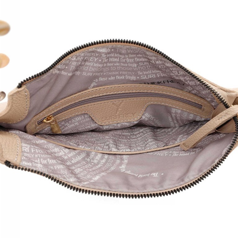 Umhängetasche Candy 13580 Sand, Farbe: beige, Marke: Suri Frey, EAN: 4056185178221, Abmessungen in cm: 30x23x8, Bild 4 von 5