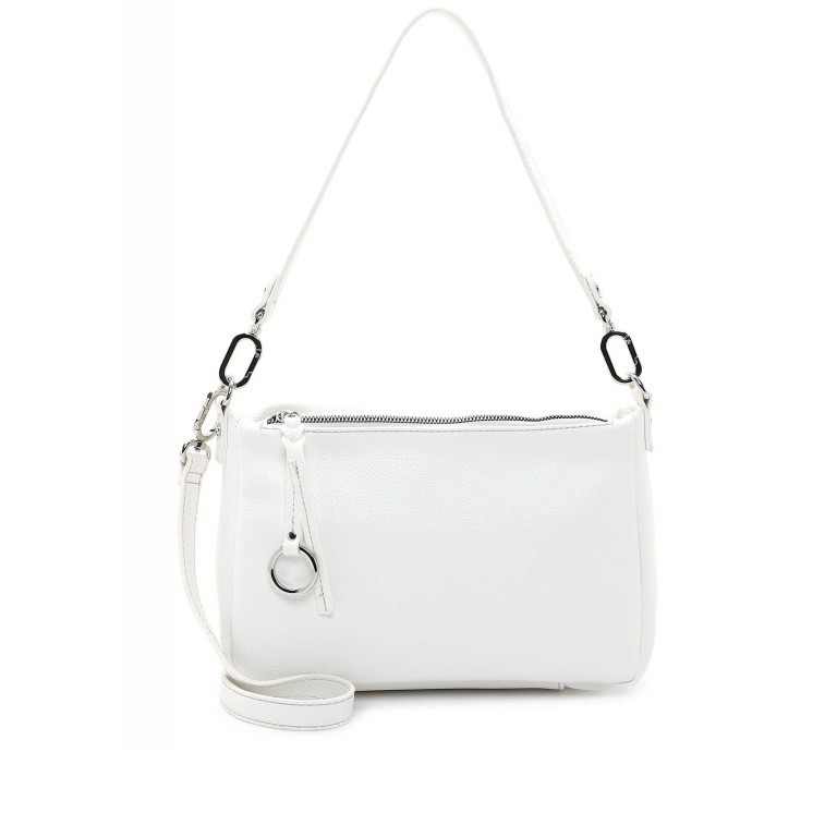 Umhängetasche Debby 13601 White, Farbe: weiß, Marke: Suri Frey, EAN: 4056185178771, Abmessungen in cm: 26x17x10, Bild 1 von 9