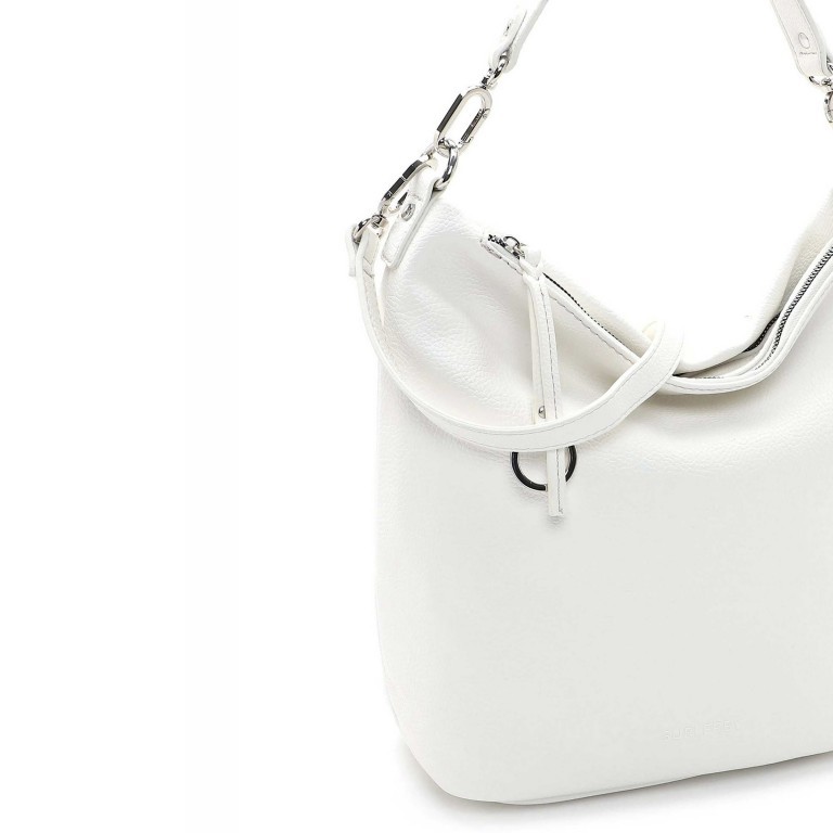 Beuteltasche Debby 13603 White, Farbe: weiß, Marke: Suri Frey, EAN: 4056185178917, Abmessungen in cm: 26x28.5x14.5, Bild 8 von 8