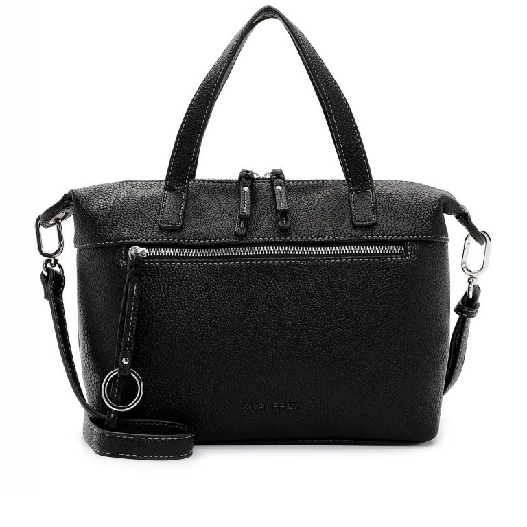 Handtasche Debby 13604 Black, Farbe: schwarz, Marke: Suri Frey, EAN: 4056185178979, Abmessungen in cm: 26x22x13.5, Bild 1 von 8