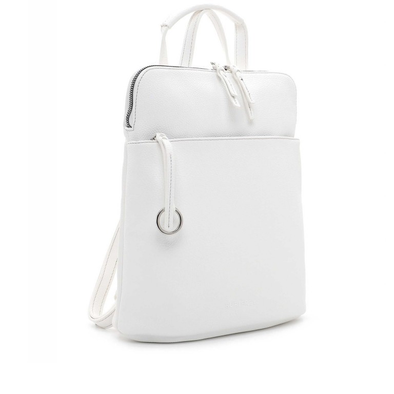 Rucksack Debby 13606 White, Farbe: weiß, Marke: Suri Frey, EAN: 4056185179129, Abmessungen in cm: 28x33x12, Bild 2 von 7