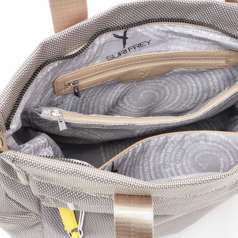 Handtasche Marry 18013 Sand, Farbe: beige, Marke: Suri Frey, EAN: 4056185115295, Abmessungen in cm: 33x34x12, Bild 6 von 7