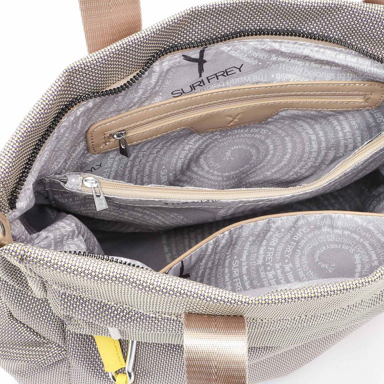 Handtasche Marry 18013 Sand, Farbe: beige, Marke: Suri Frey, EAN: 4056185115295, Abmessungen in cm: 33x34x12, Bild 8 von 9