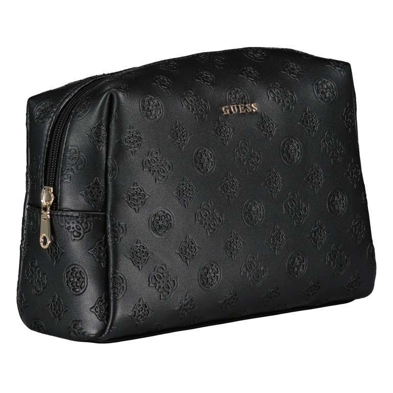Kulturbeutel Black, Farbe: schwarz, Marke: Guess, EAN: 7621701150202, Abmessungen in cm: 23.5x16x9, Bild 2 von 4