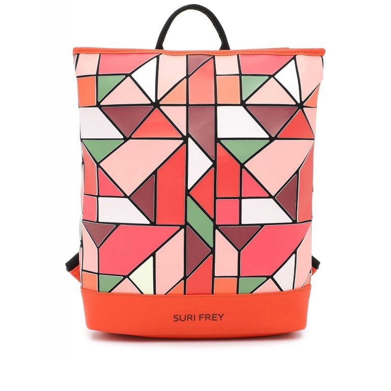 Rucksack Jessy-Lu 18141 mit Laptopfach 13 Zoll Orange, Farbe: orange, Marke: Suri Frey, EAN: 4056185182976, Abmessungen in cm: 28.5x38.5x10, Bild 1 von 6