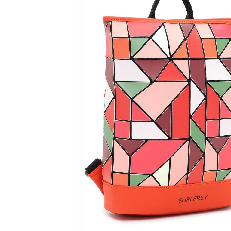 Rucksack Jessy-Lu 18141 mit Laptopfach 13 Zoll Orange, Farbe: orange, Marke: Suri Frey, EAN: 4056185182976, Abmessungen in cm: 28.5x38.5x10, Bild 6 von 6