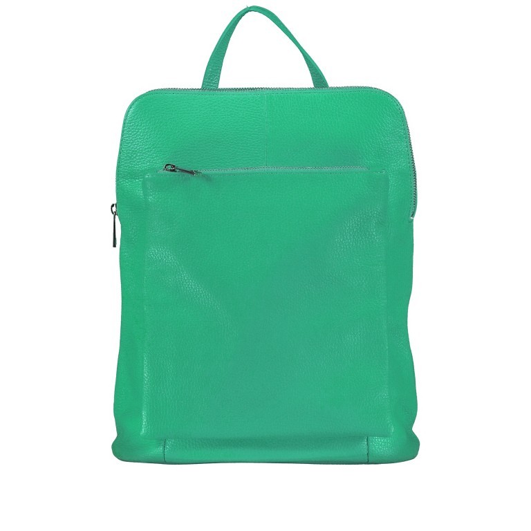 Rucksack / Umhängetasche Dollaro Grün, Farbe: grün/oliv, Marke: Hausfelder Manufaktur, EAN: 4065646014077, Abmessungen in cm: 29x38x11, Bild 1 von 5