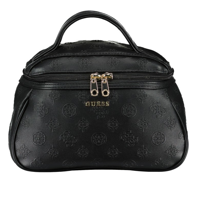 Kosmetikkoffer Beauty Case S Black, Farbe: schwarz, Marke: Guess, EAN: 7621701150172, Abmessungen in cm: 23x16x10, Bild 1 von 4
