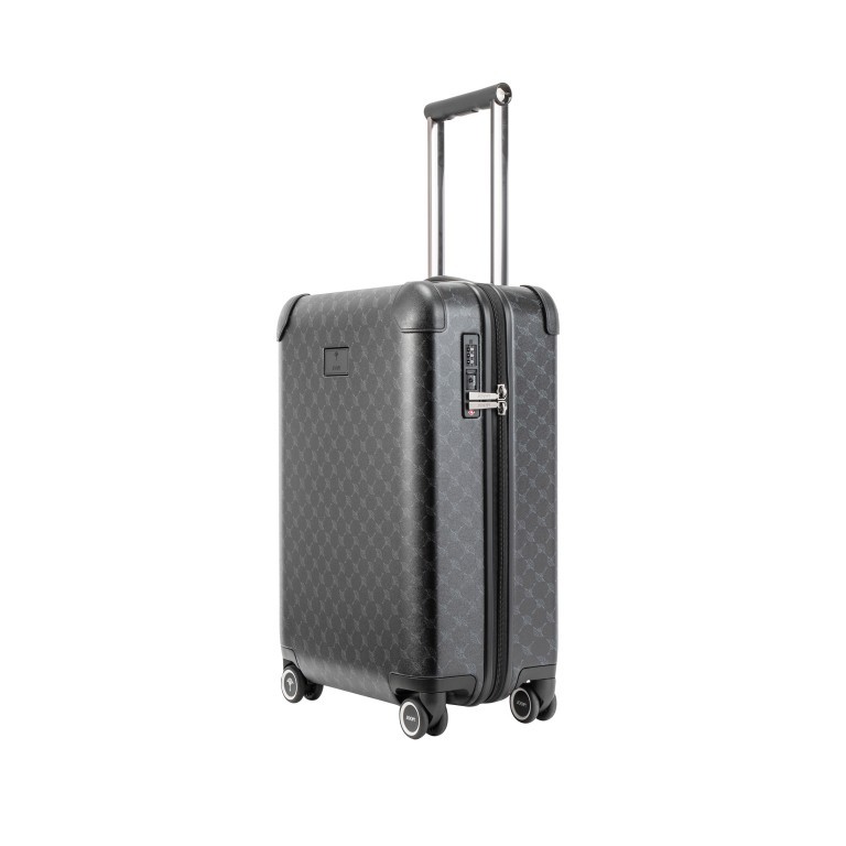 Koffer Cortina Volare Trolleycase LVZ 4W Phantom, Farbe: schwarz, Marke: Joop!, EAN: 4048835112419, Abmessungen in cm: 49x77x31, Bild 2 von 6