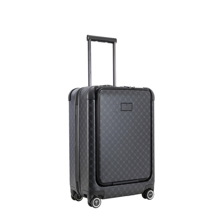 Koffer Cortina Volare Trolleycase Pro SVZ 4W Phantom, Farbe: schwarz, Marke: Joop!, EAN: 4048835112433, Abmessungen in cm: 39x55x21, Bild 2 von 6
