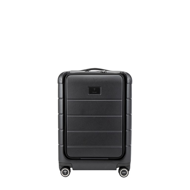 Koffer Volare Trolleycase Pro SVZ 4W Black, Farbe: schwarz, Marke: Joop!, EAN: 4048835112358, Abmessungen in cm: 39x55x21, Bild 1 von 6