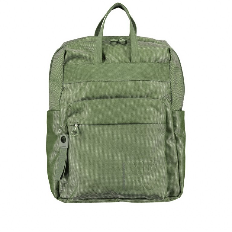 Rucksack MD20 QMT17 Foliage, Farbe: grün/oliv, Marke: Mandarina Duck, EAN: 8032803794406, Abmessungen in cm: 26x37x12, Bild 1 von 8