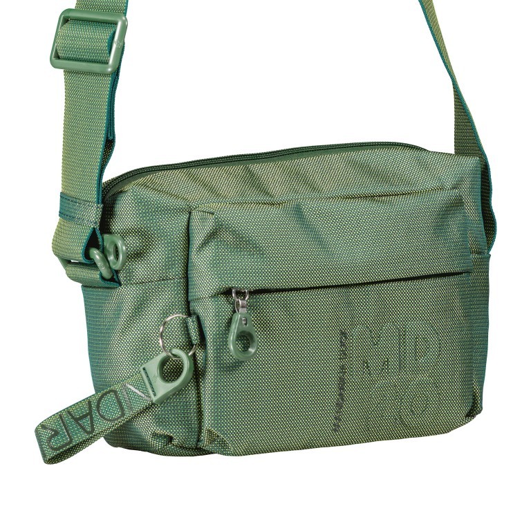 Umhängetasche MD20 QMTT7 Foliage, Farbe: grün/oliv, Marke: Mandarina Duck, EAN: 8032803796059, Abmessungen in cm: 22x17x9.5, Bild 2 von 6