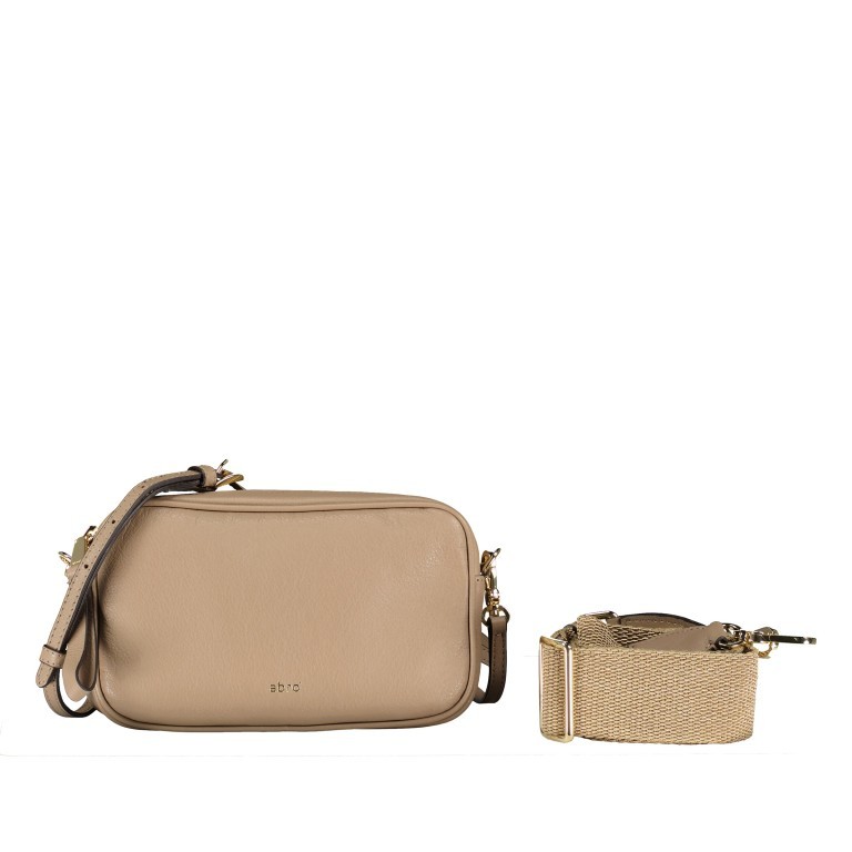 Umhängetasche Dalia Tina Big Coconut, Farbe: taupe/khaki, Marke: Abro, EAN: 4067278001487, Abmessungen in cm: 25x13x5, Bild 1 von 8