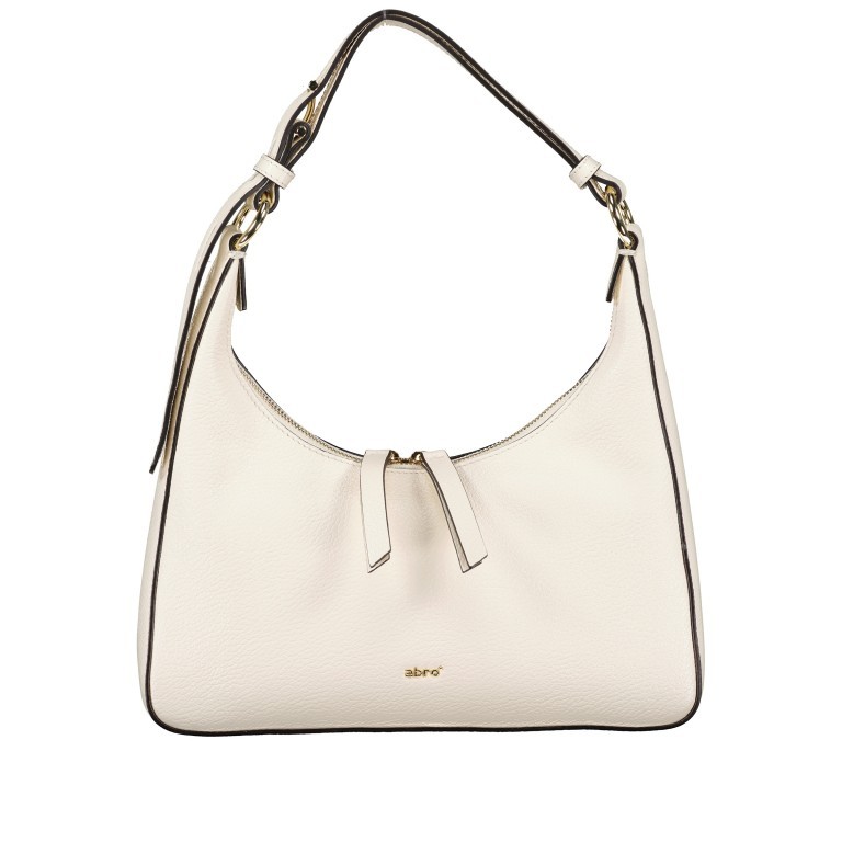 Beuteltasche Ariete Hobo 8 pm Cream, Farbe: beige, Marke: Abro, EAN: 4061724991636, Abmessungen in cm: 29x14x8, Bild 1 von 6