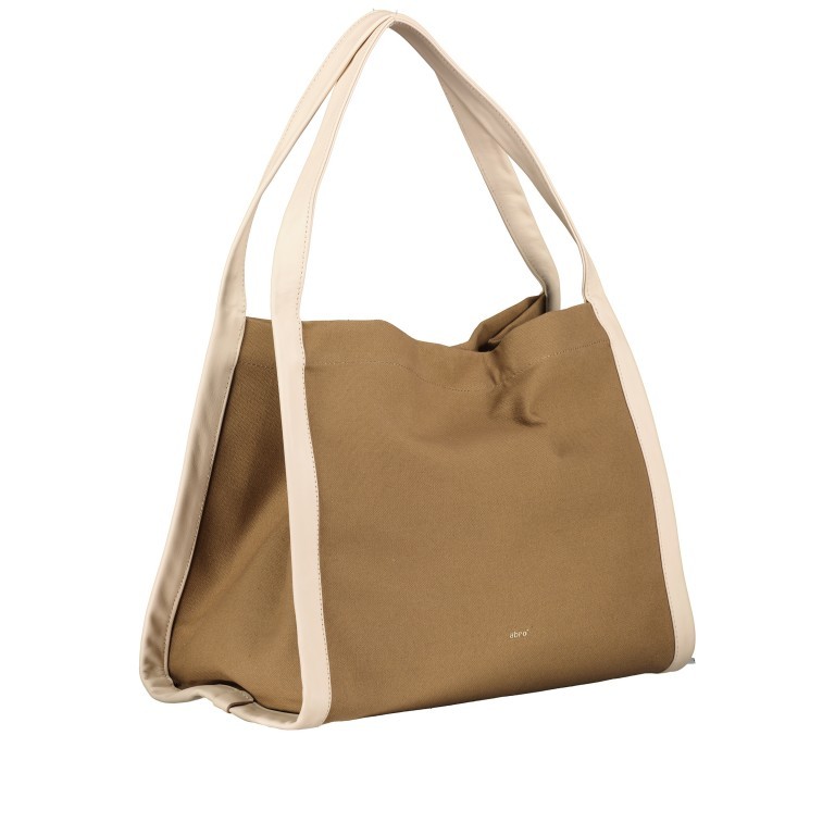 Shopper 24h Coconut Ivory, Farbe: taupe/khaki, Marke: Abro, EAN: 4067278005164, Abmessungen in cm: 38.5x31x20, Bild 2 von 5