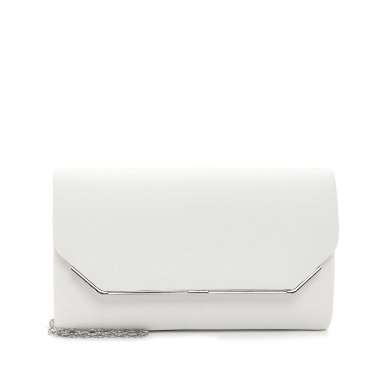 Umhängetasche / Clutch Amalia White, Farbe: weiß, Marke: Tamaris, EAN: 4063512076426, Abmessungen in cm: 22x13x5, Bild 1 von 6