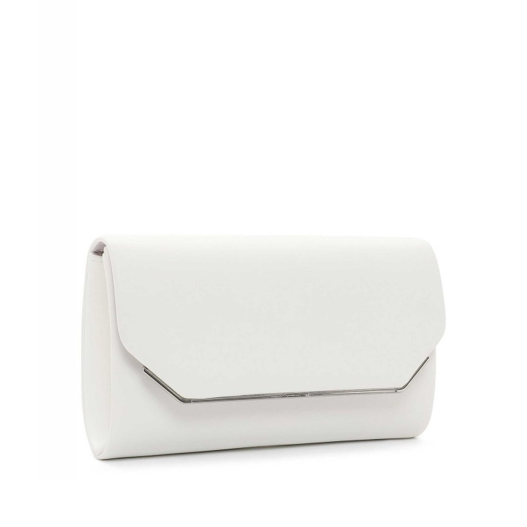 Umhängetasche / Clutch Amalia White, Farbe: weiß, Marke: Tamaris, EAN: 4063512076426, Abmessungen in cm: 22x13x5, Bild 2 von 6